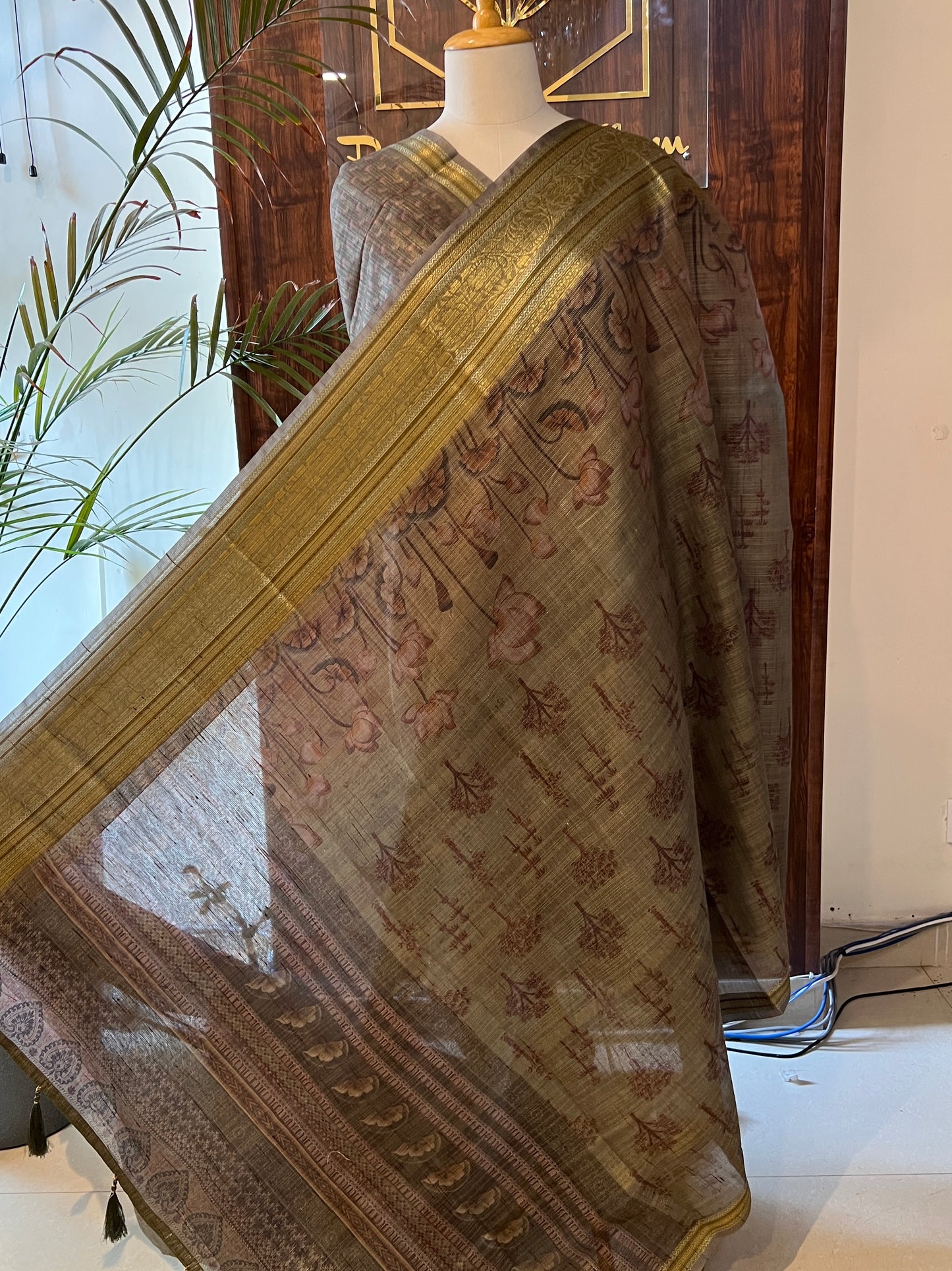 KOTA CHECKS SAREE (PH4459)
