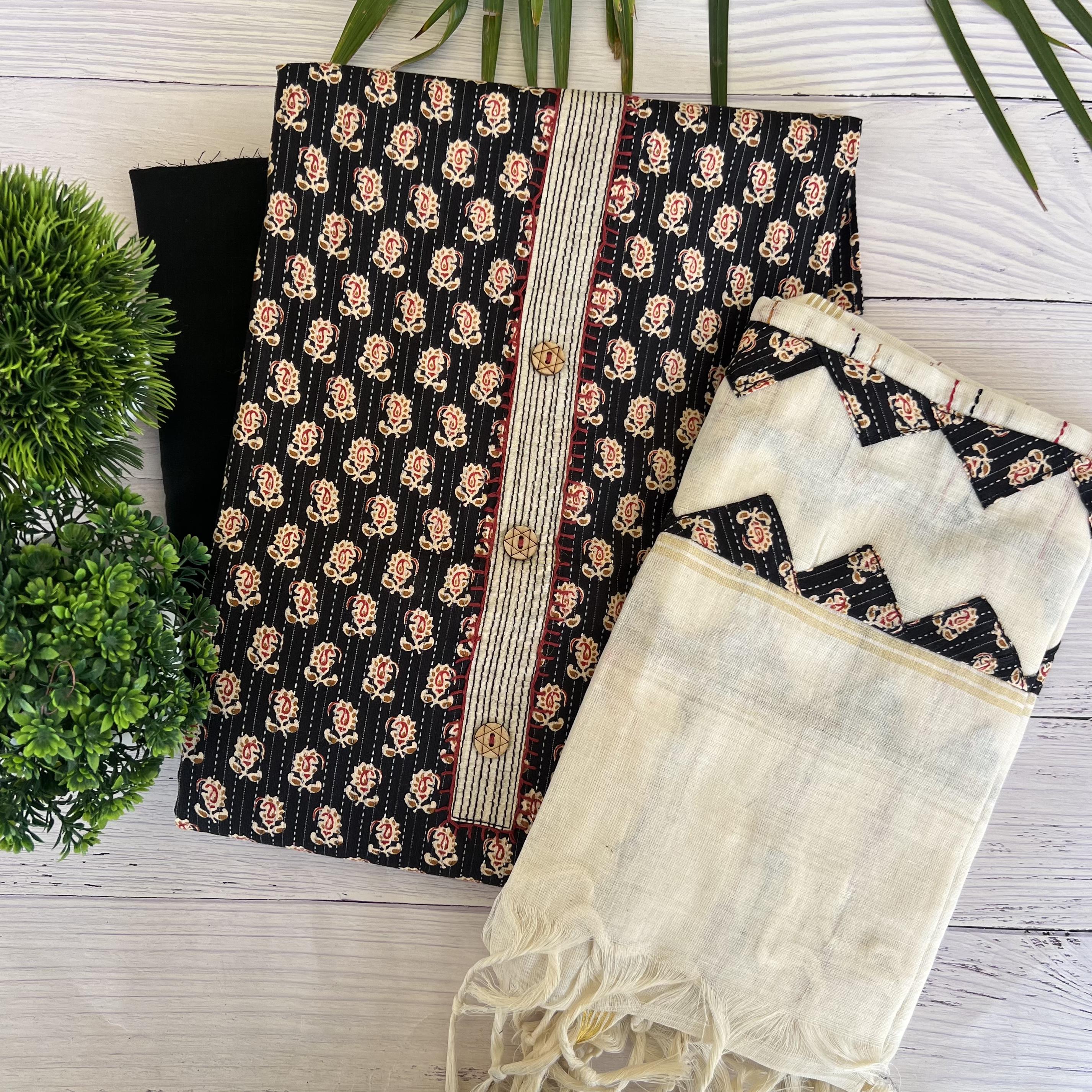 KANTHA COTTON – Prakriti handloom