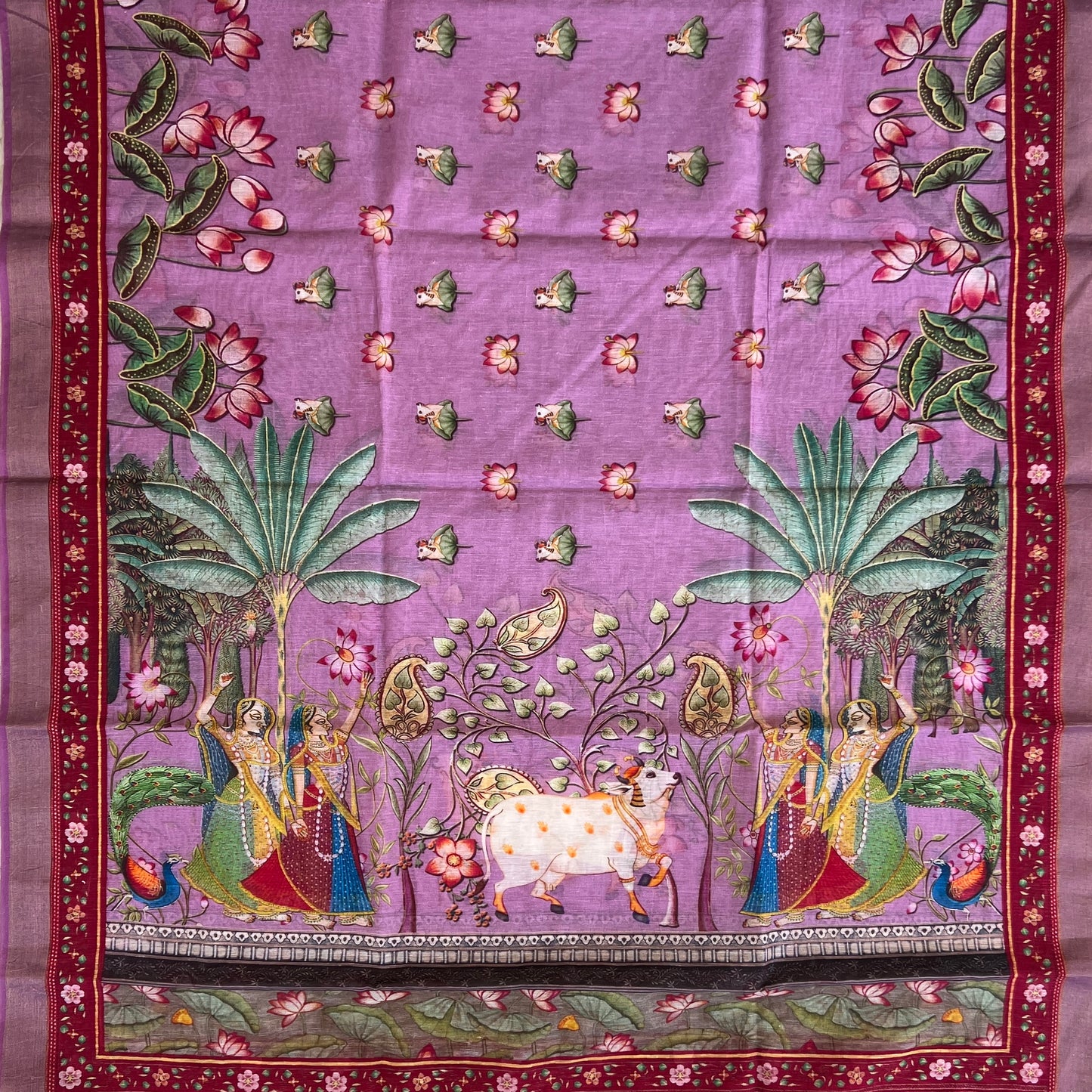 LINEN CHANDERI