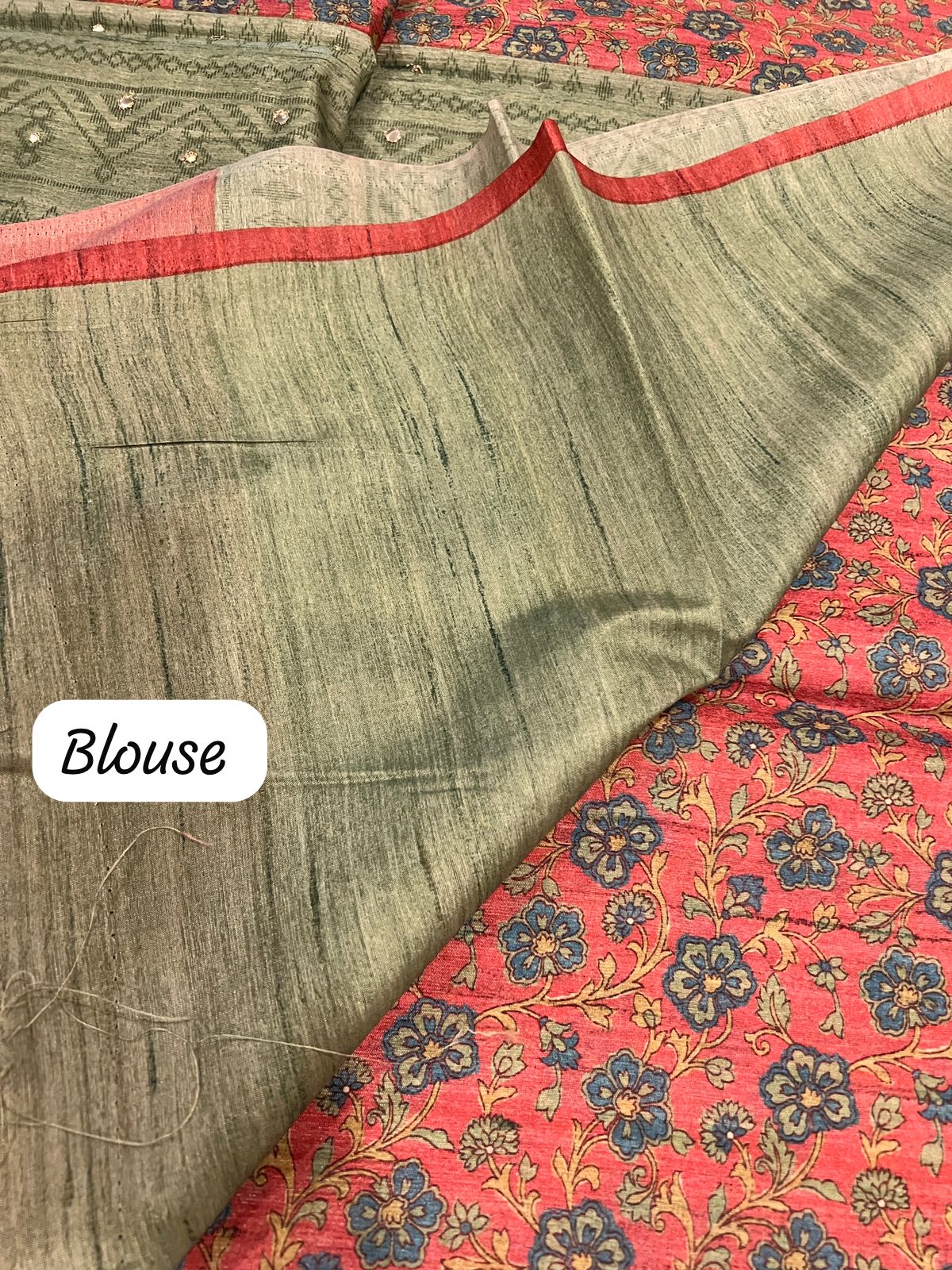 SEMI TUSSER SAREE