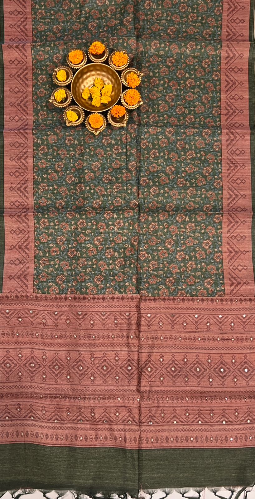 SEMI TUSSER SAREE