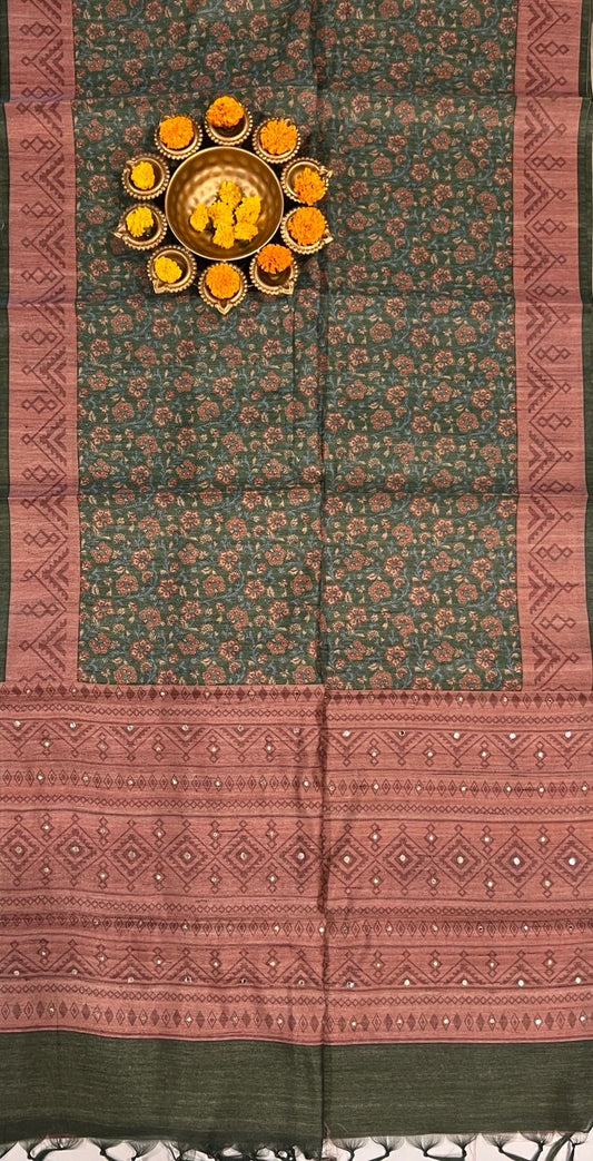 SEMI TUSSER SAREE