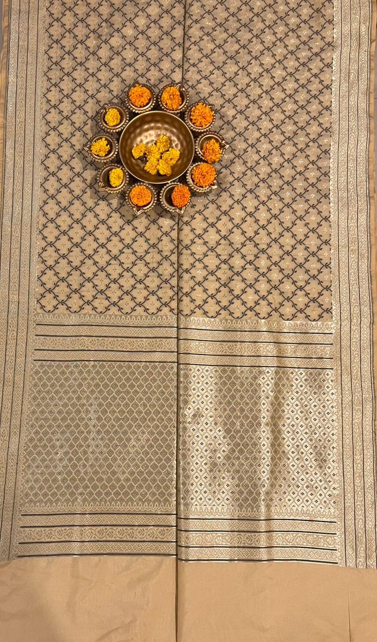 BANARASI SILK ALFI SAREE