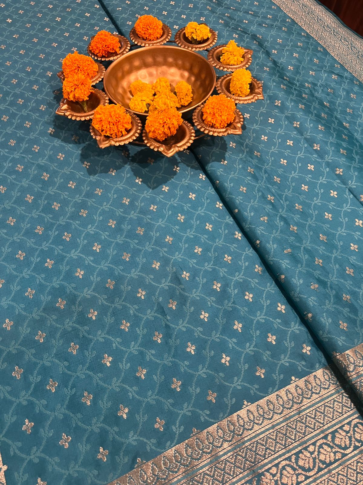 BANARASI SILK ALFI SAREE