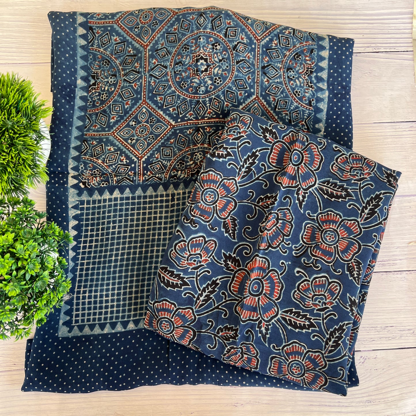 AJRAKH GEORGETTE SUIT (PH2197)