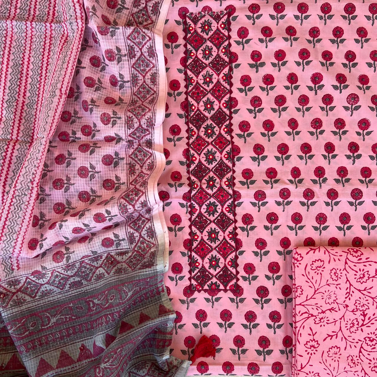 COTTON BLOCK PRINT SET