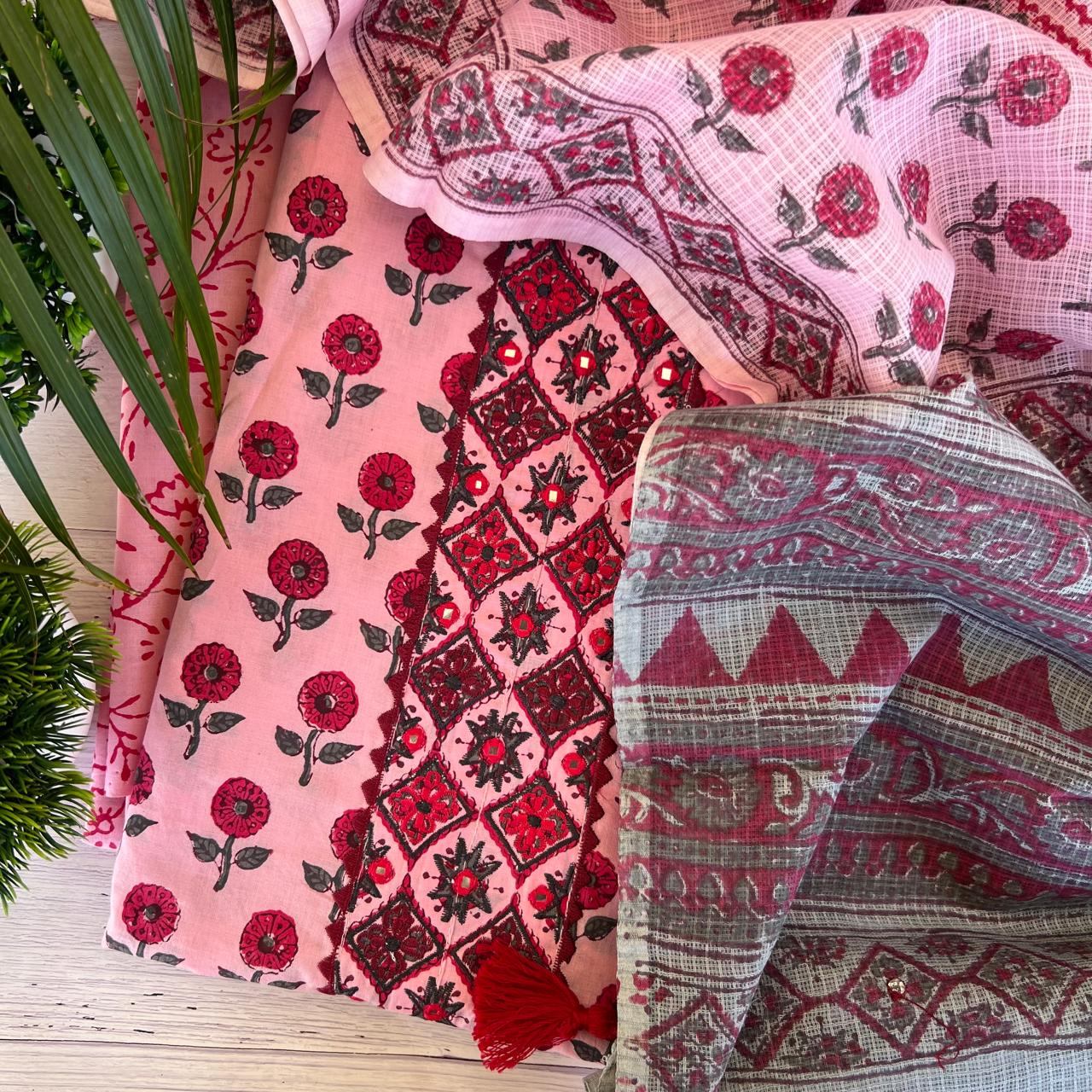 COTTON BLOCK PRINT SET