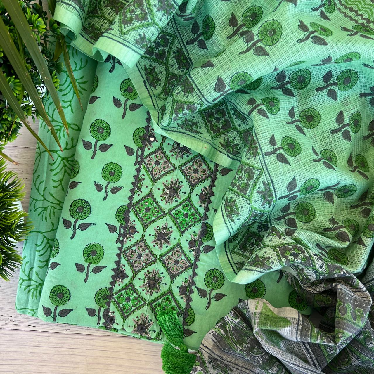 COTTON BLOCK PRINT SET