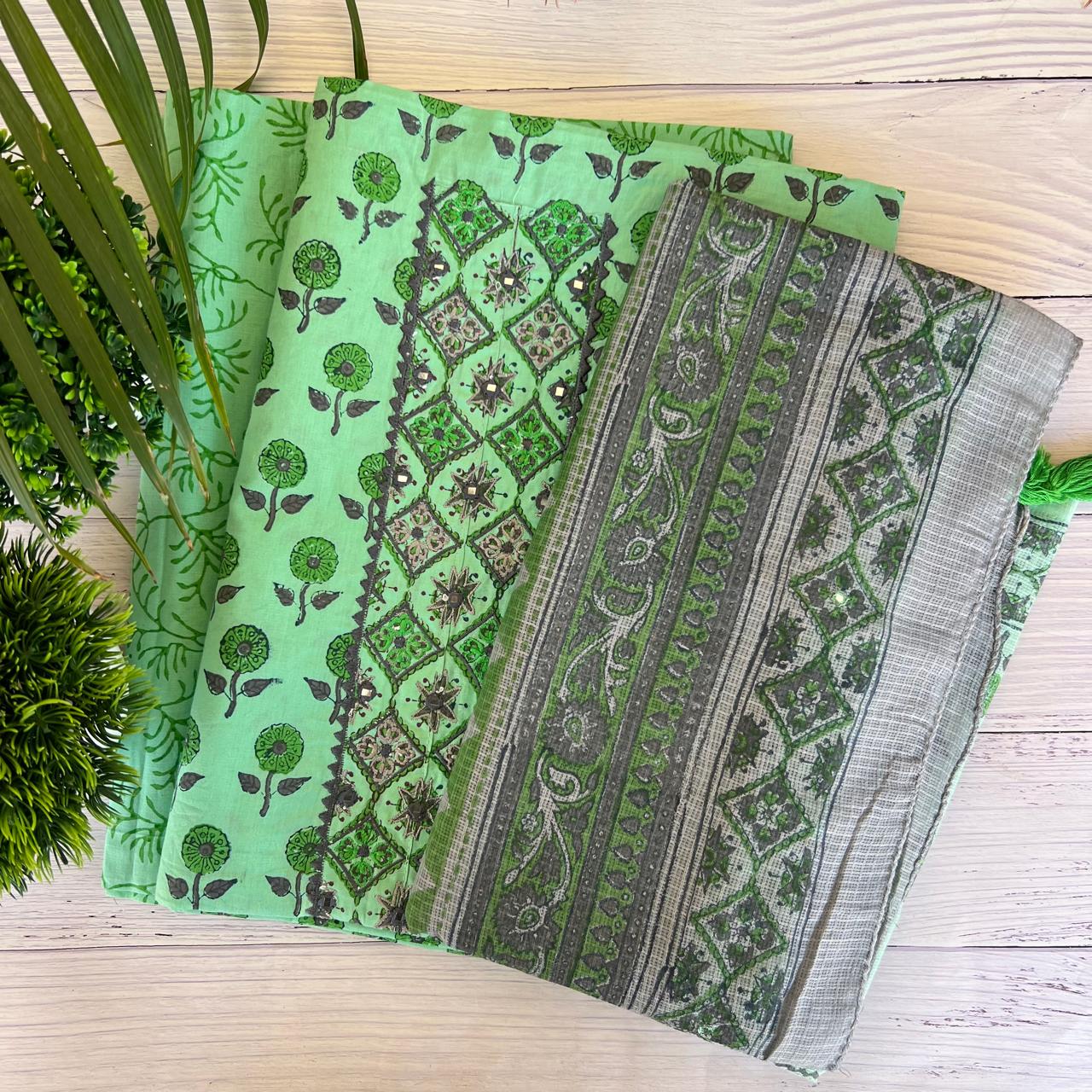 COTTON BLOCK PRINT SET