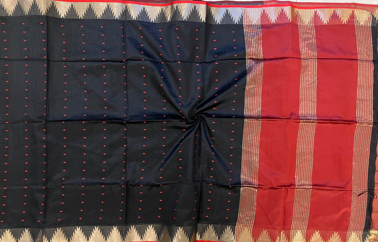 SEMI TUSSER SILK SAREE