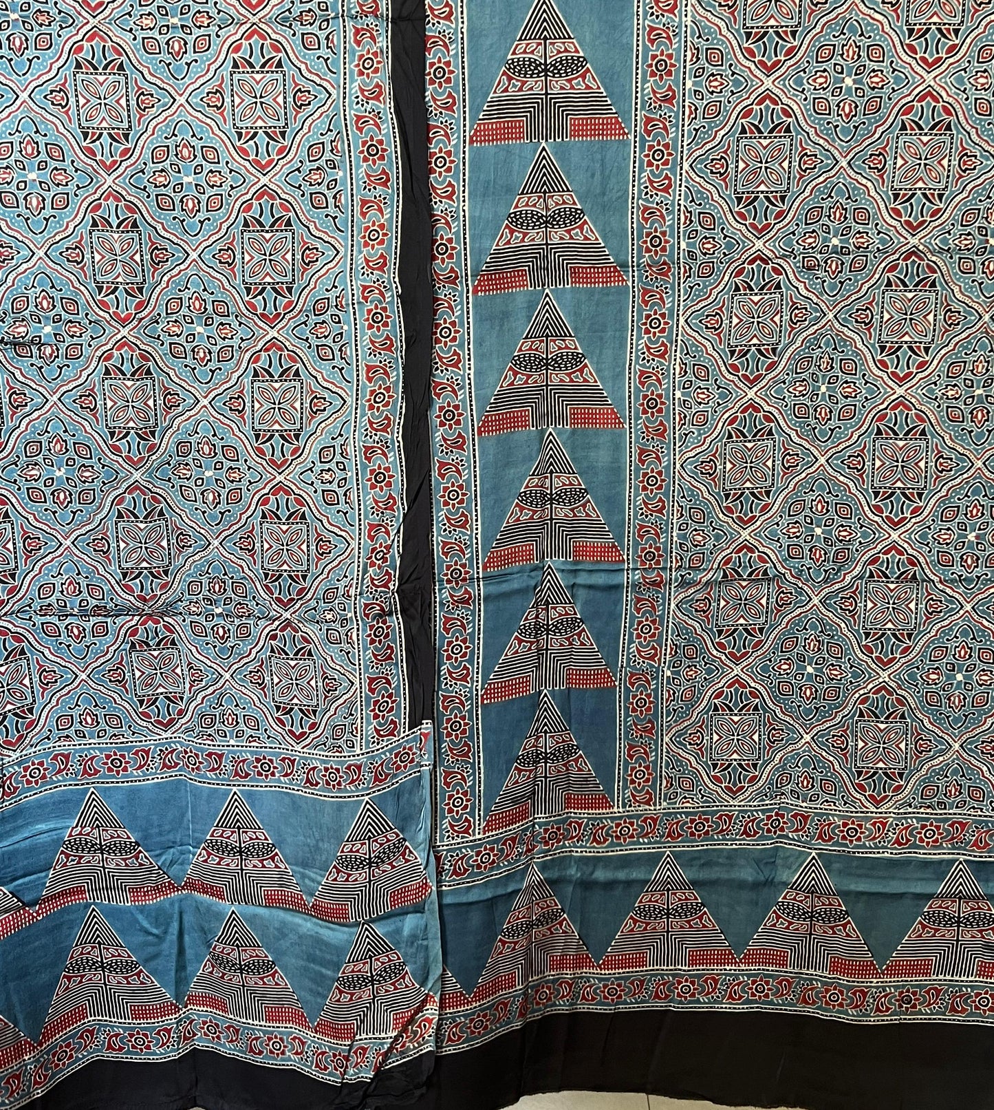 AJRAKH MODAL SILK SUIT (PH2775)