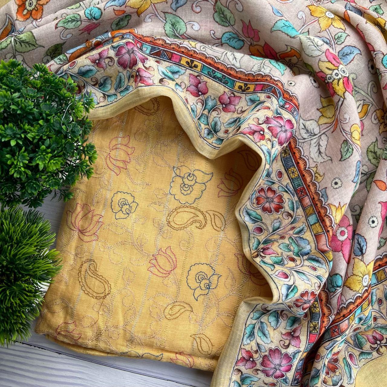 LINEN DIGITAL PRINT SET