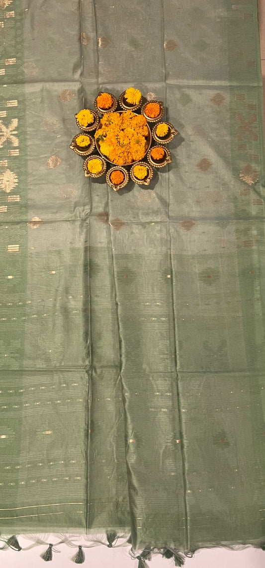 HANDLOOM MUSLIN SAREE