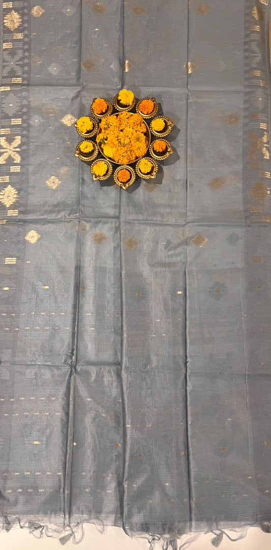 HANDLOOM MUSLIN SAREE