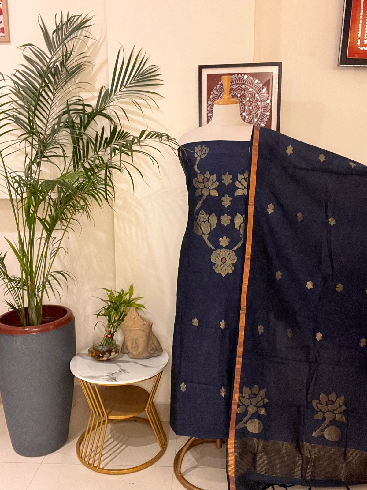 LINEN JAMDANI SUITS