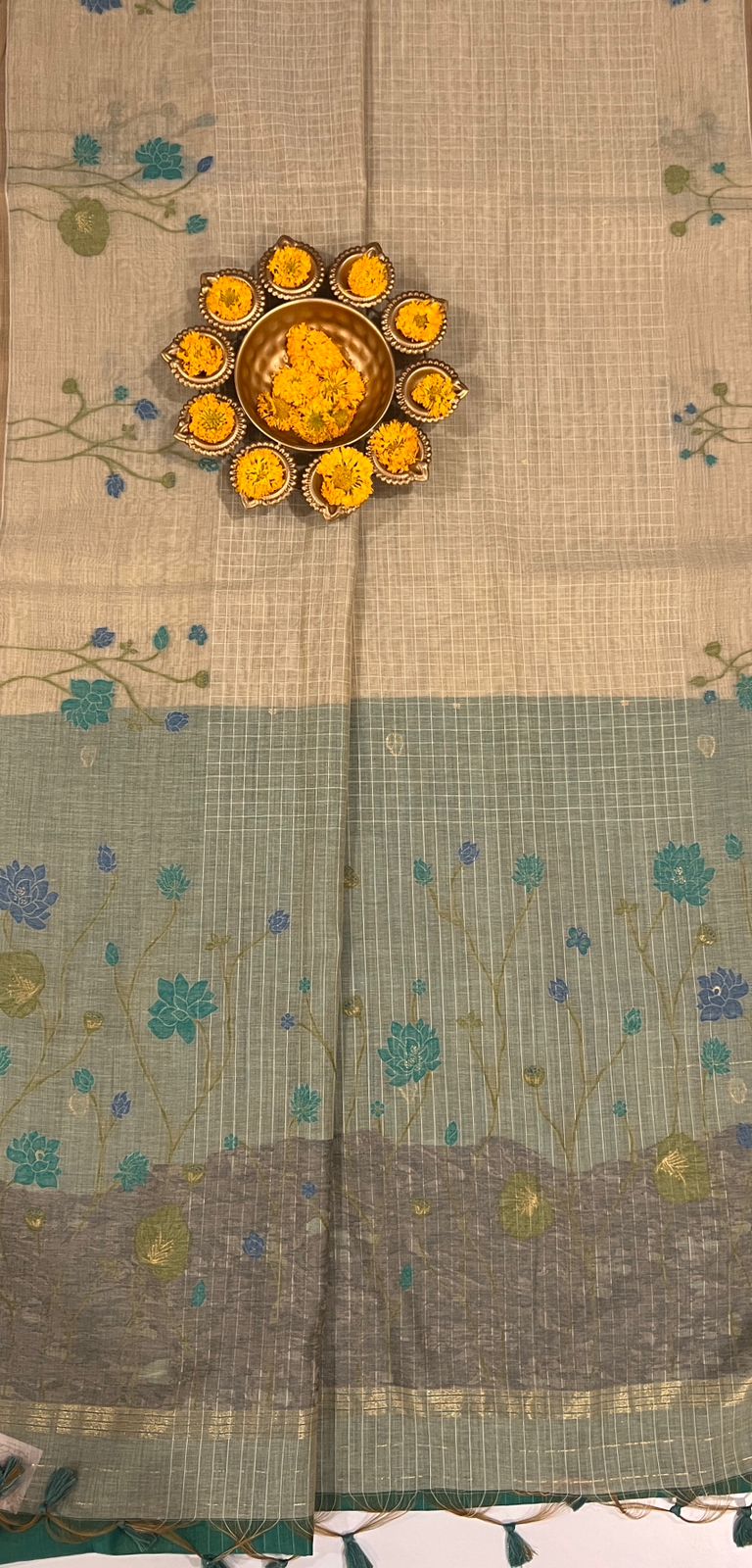 MULMUL JAMDANI SAREE