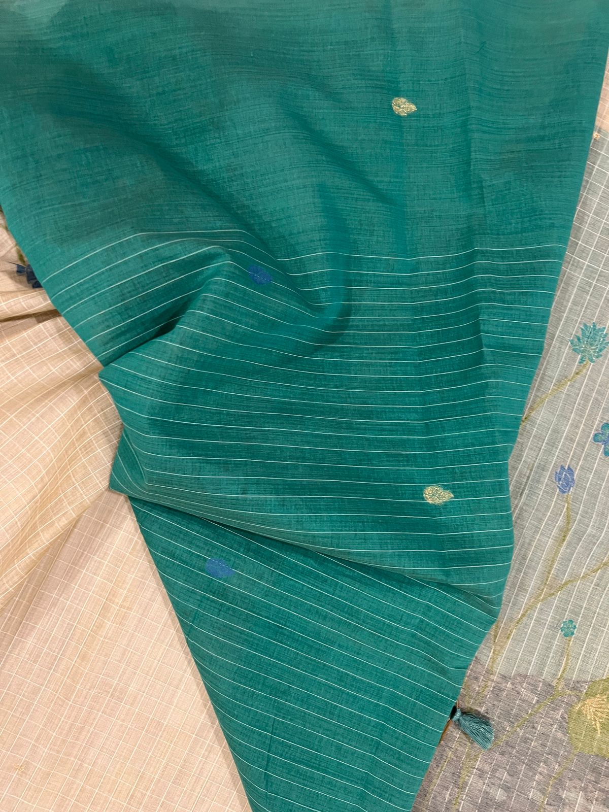 MULMUL JAMDANI SAREE