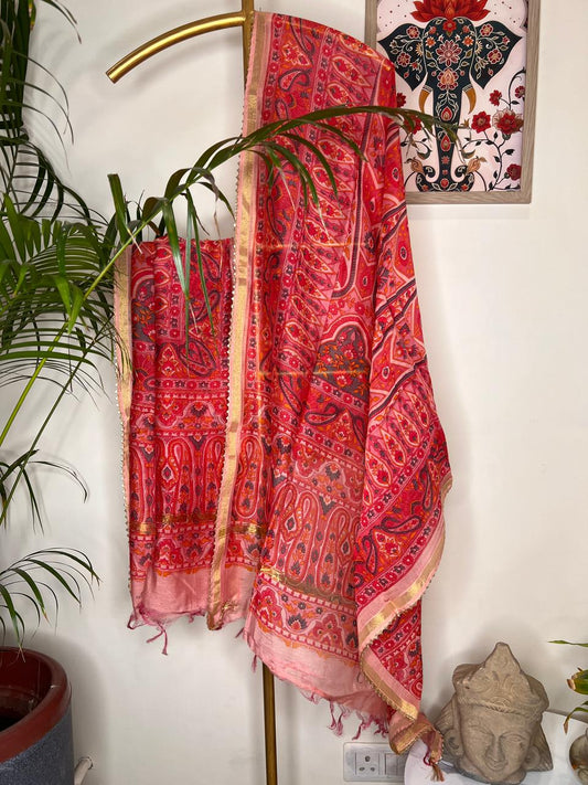 MAHESHWARI SILK DUPATTA