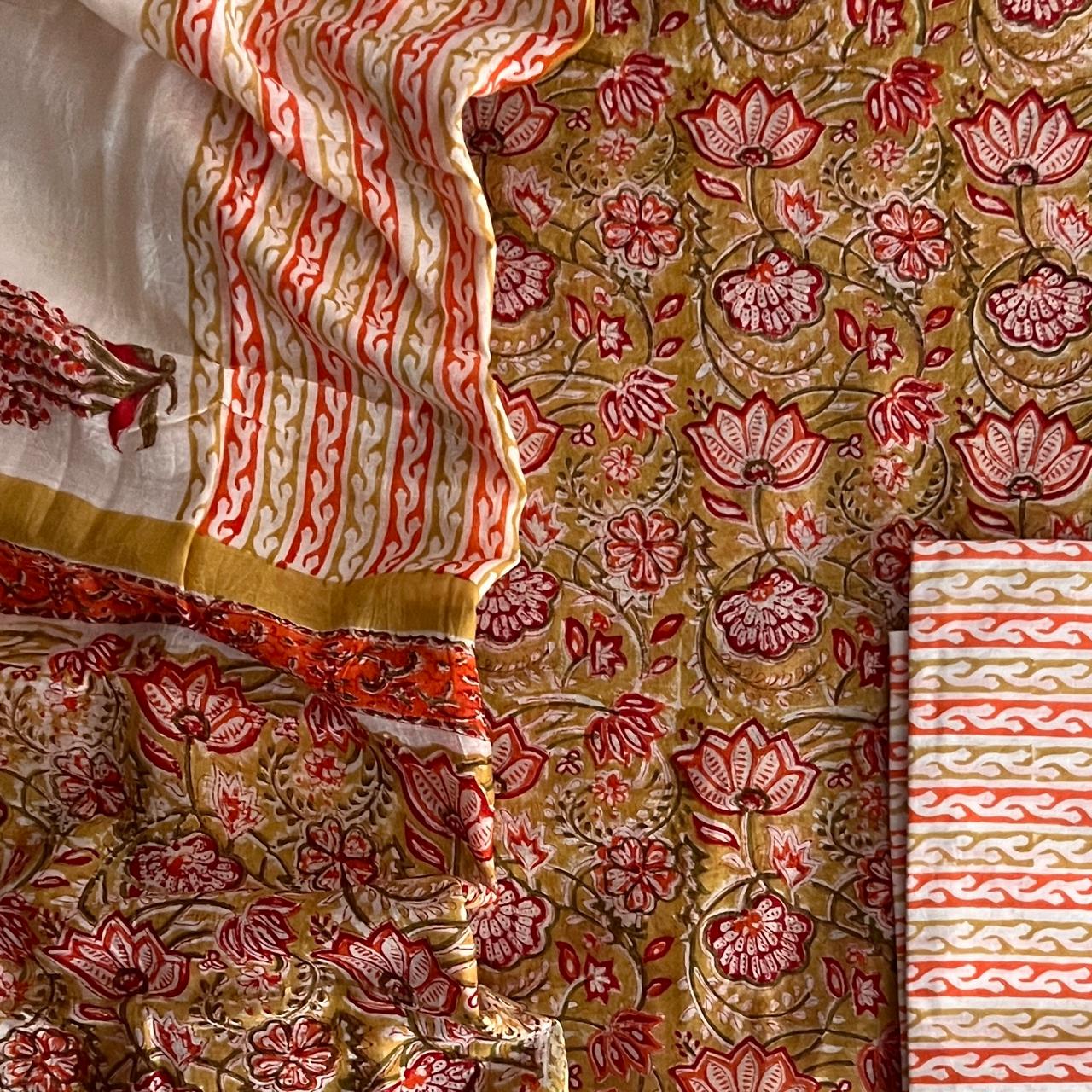 Lepakshi Handloom Chanderi Suit