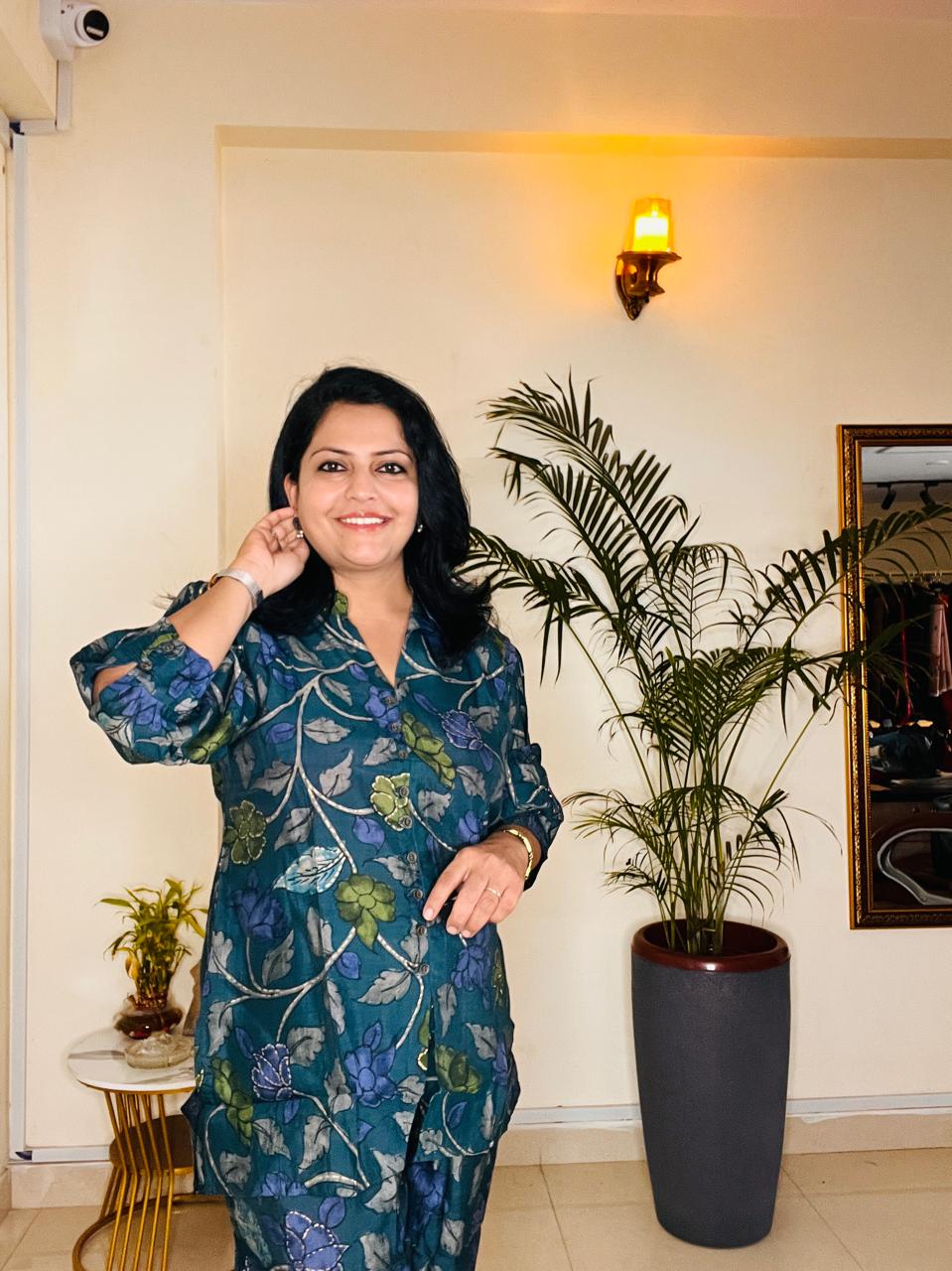 PURE MUSLIN COORD SET