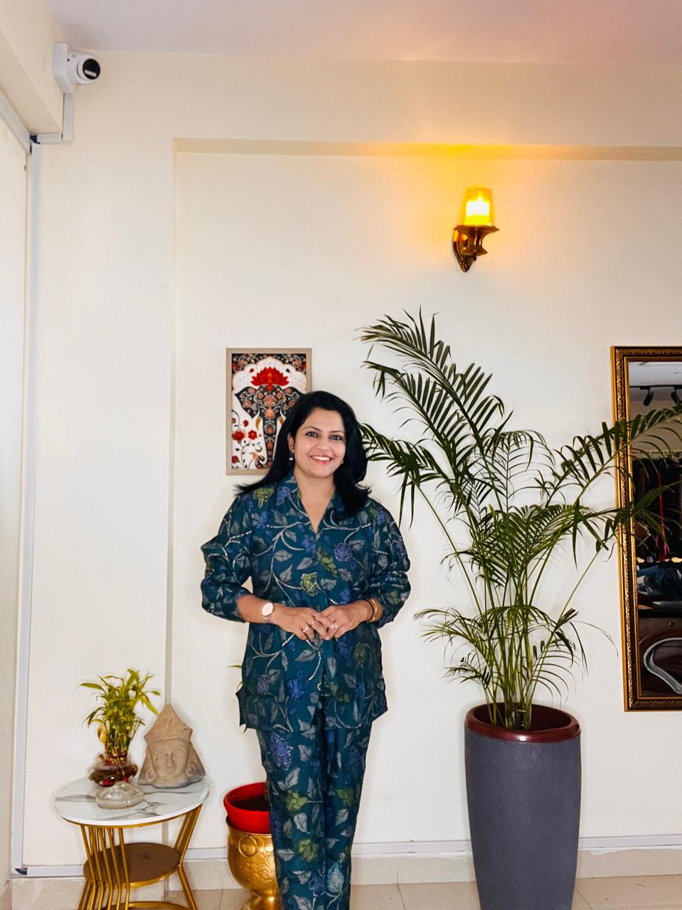 PURE MUSLIN COORD SET