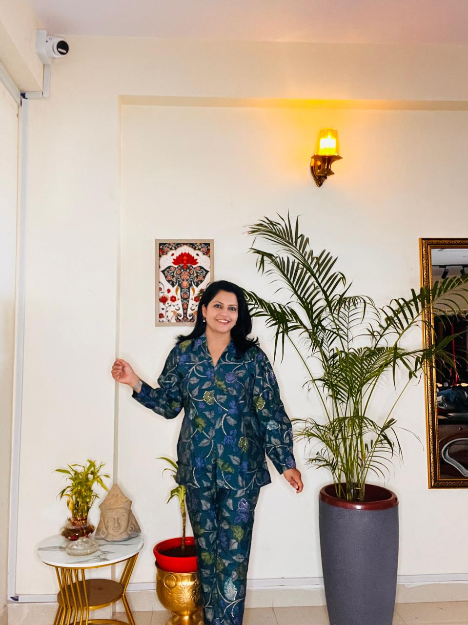 PURE MUSLIN COORD SET