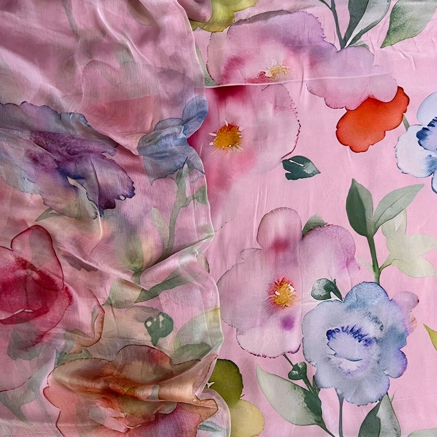 FINE CREPE DIGITAL PRINT SET