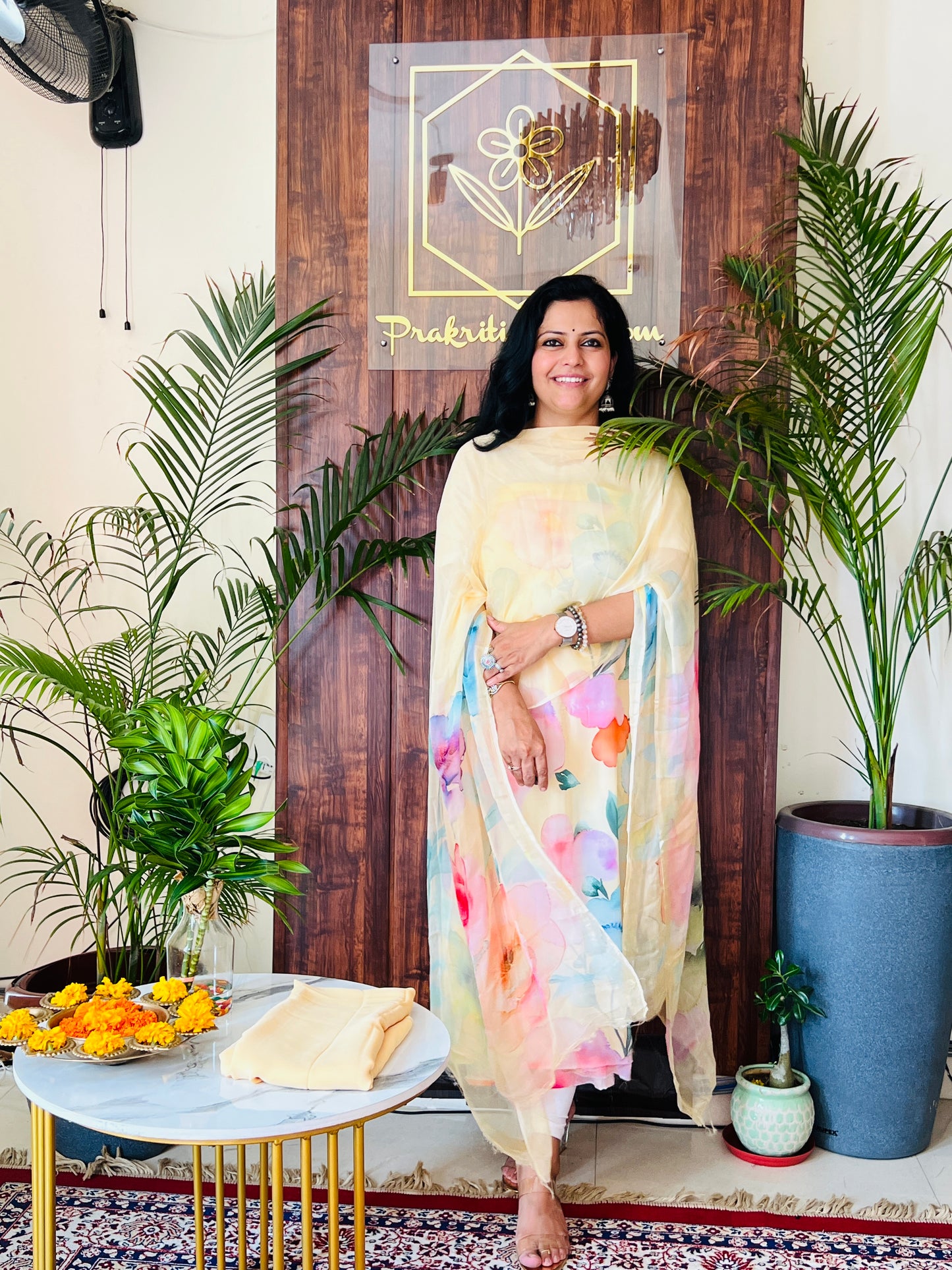 FINE CREPE DIGITAL PRINT SET