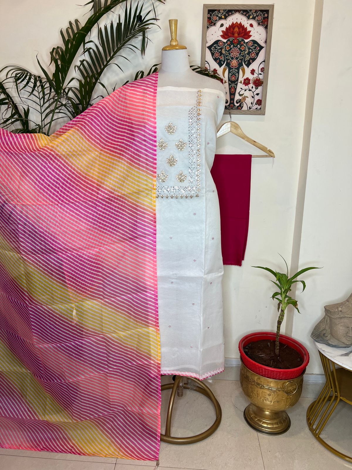 KOTA DORIYA THREE PIECE SET