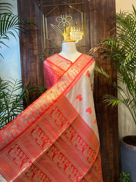 JAMDANI BANARSEE SAREE