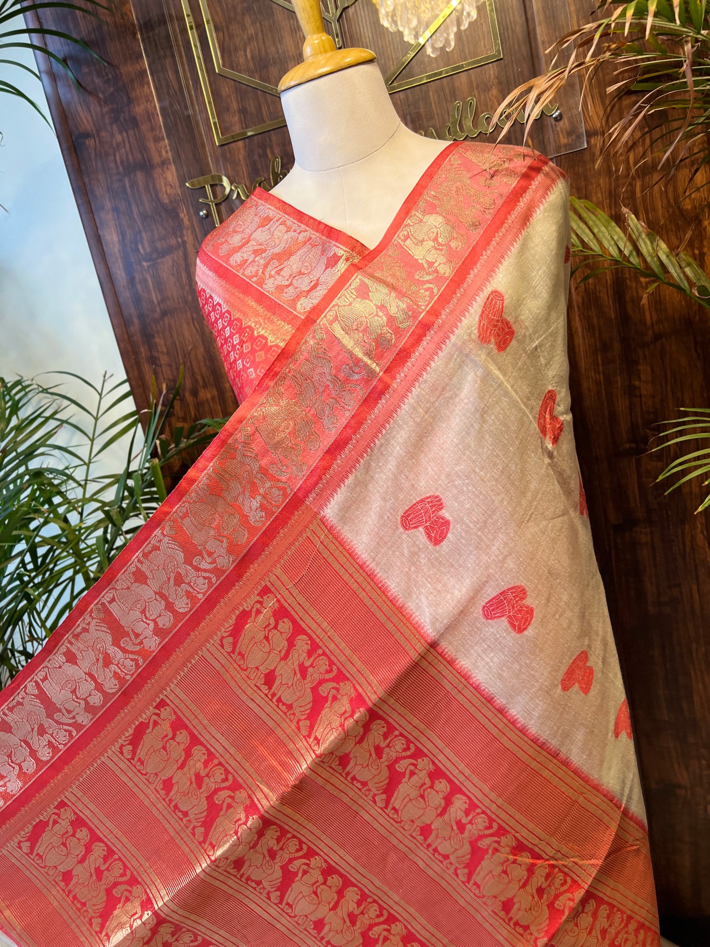 JAMDANI BANARSEE SAREE