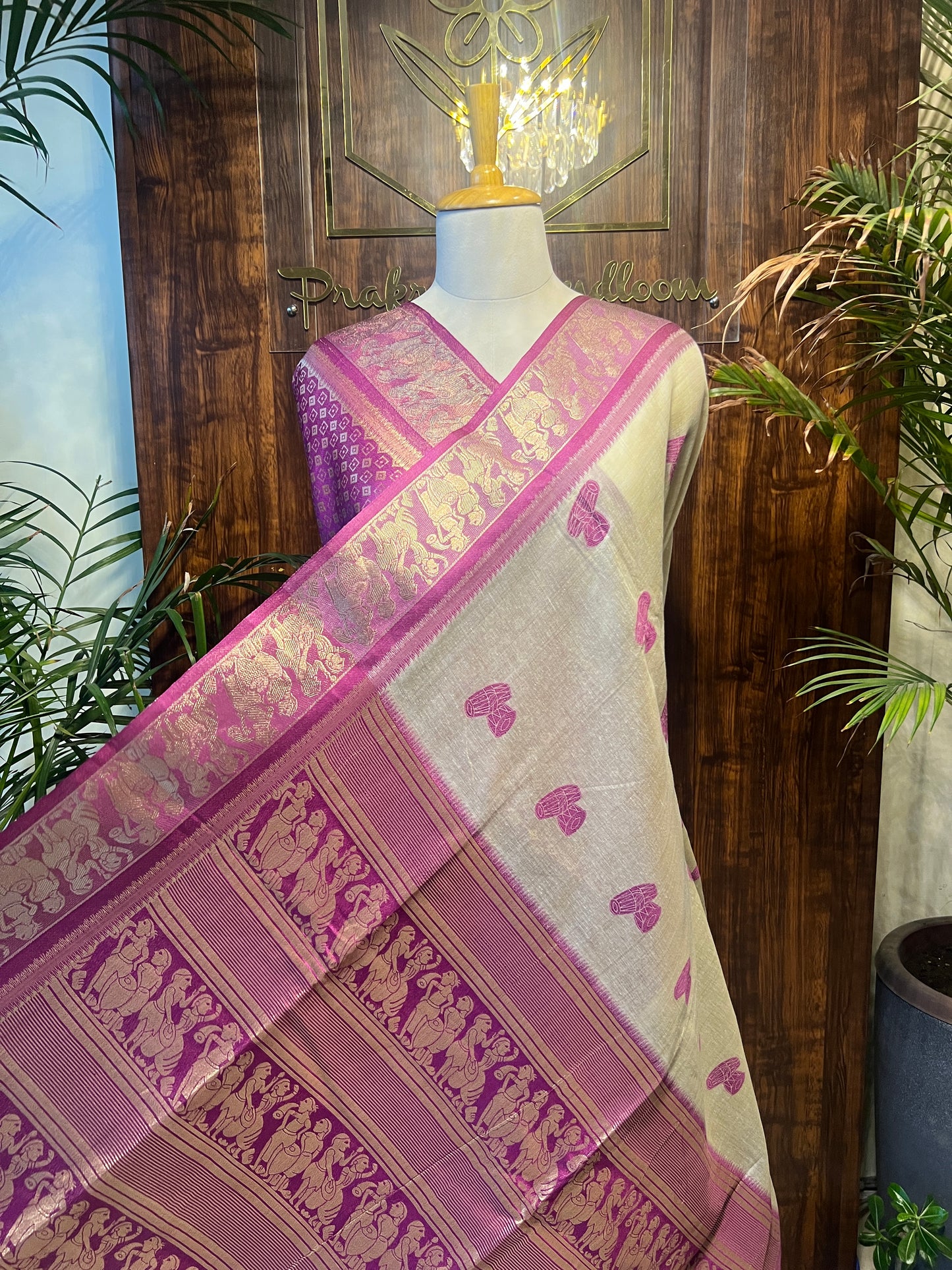 JAMDANI BANARSEE SAREE