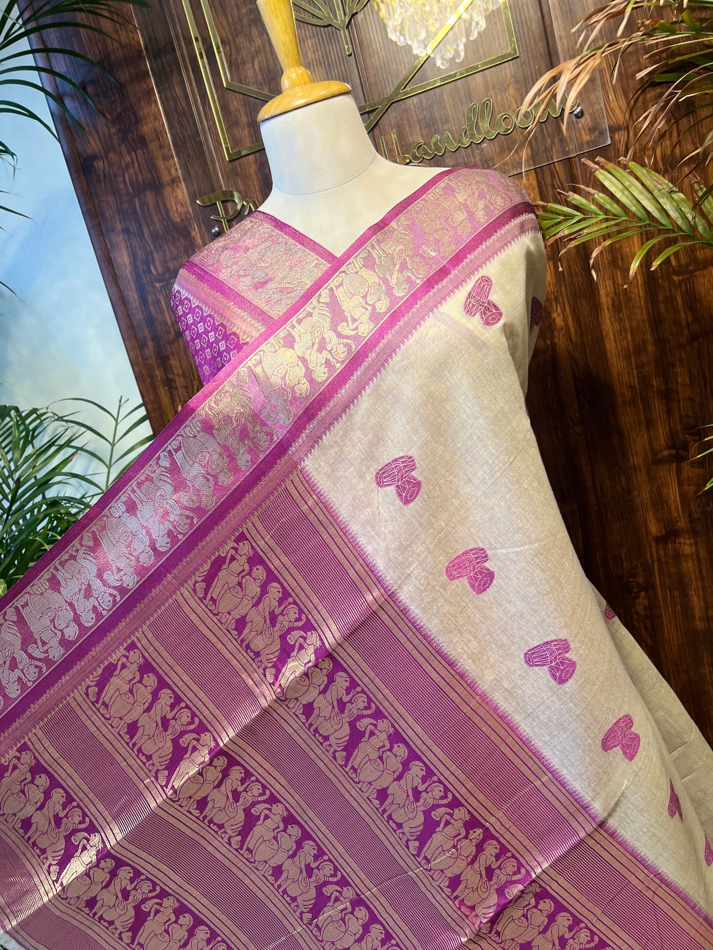 JAMDANI BANARSEE SAREE