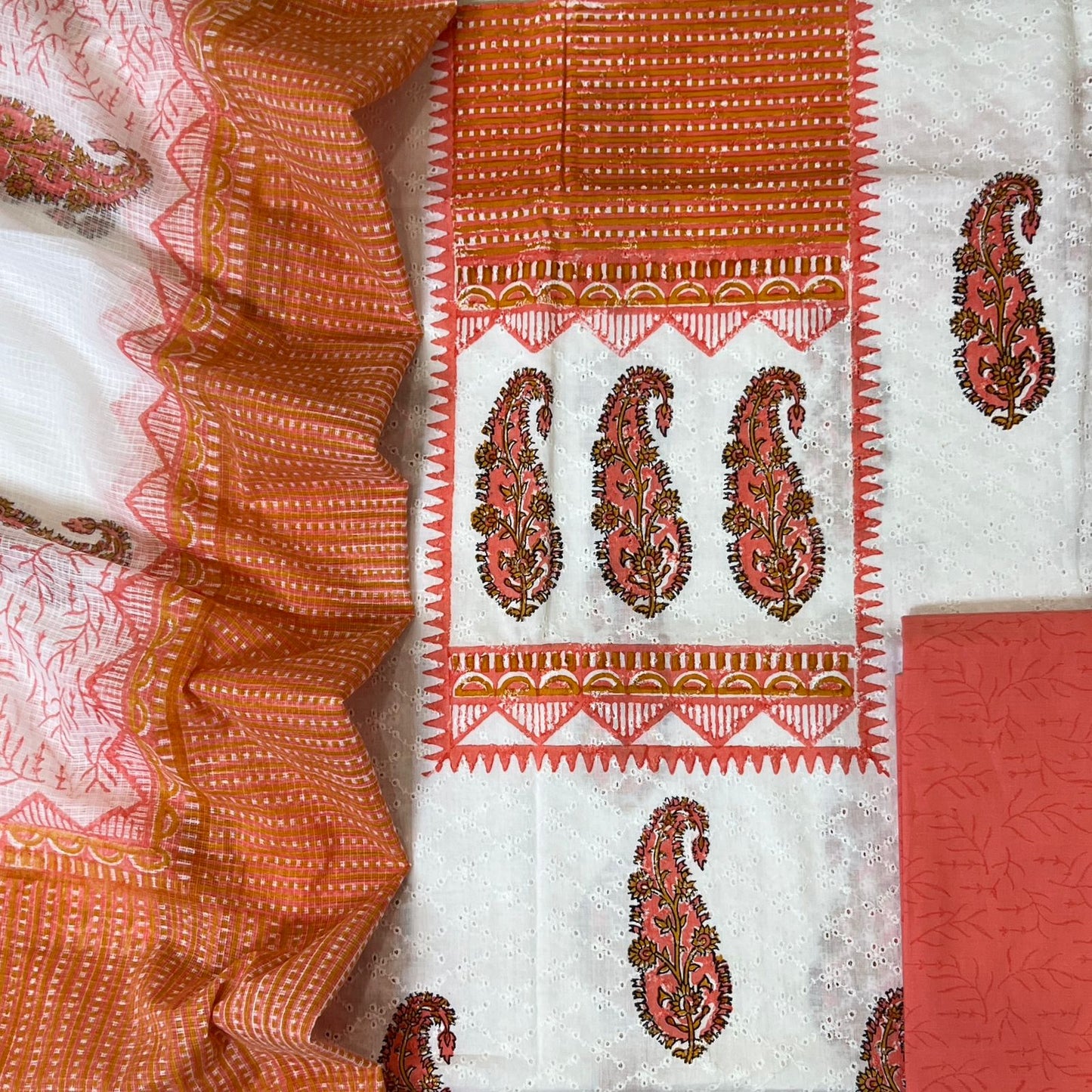 COTTON HAKOBA BLOCK PRINT SET