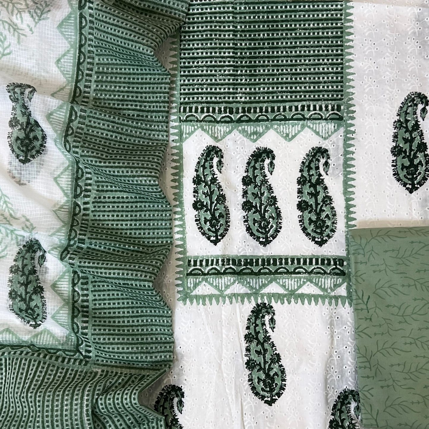 COTTON HAKOBA BLOCK PRINT SET