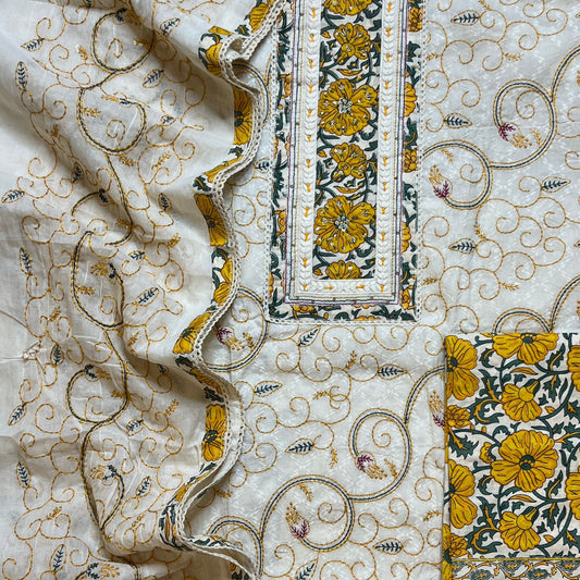 COTTON BLOCK PRINT SET