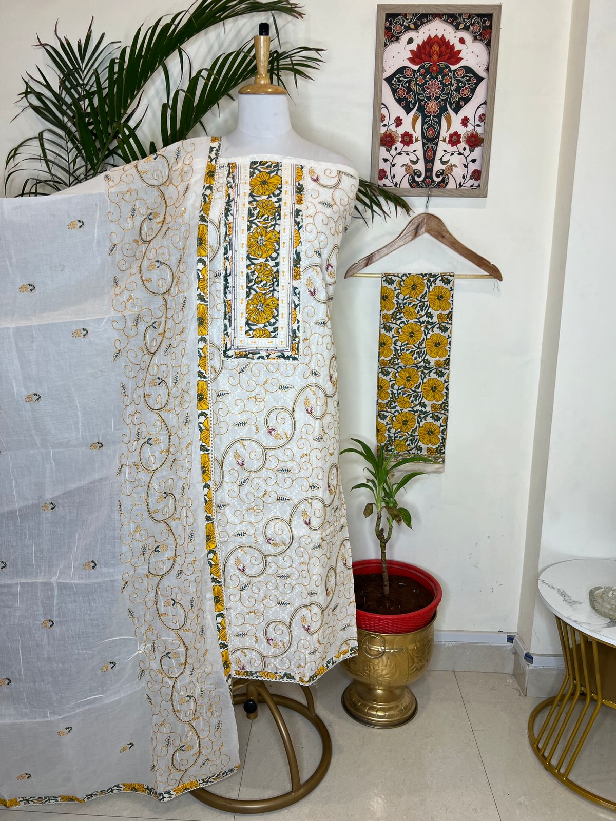 COTTON BLOCK PRINT SET