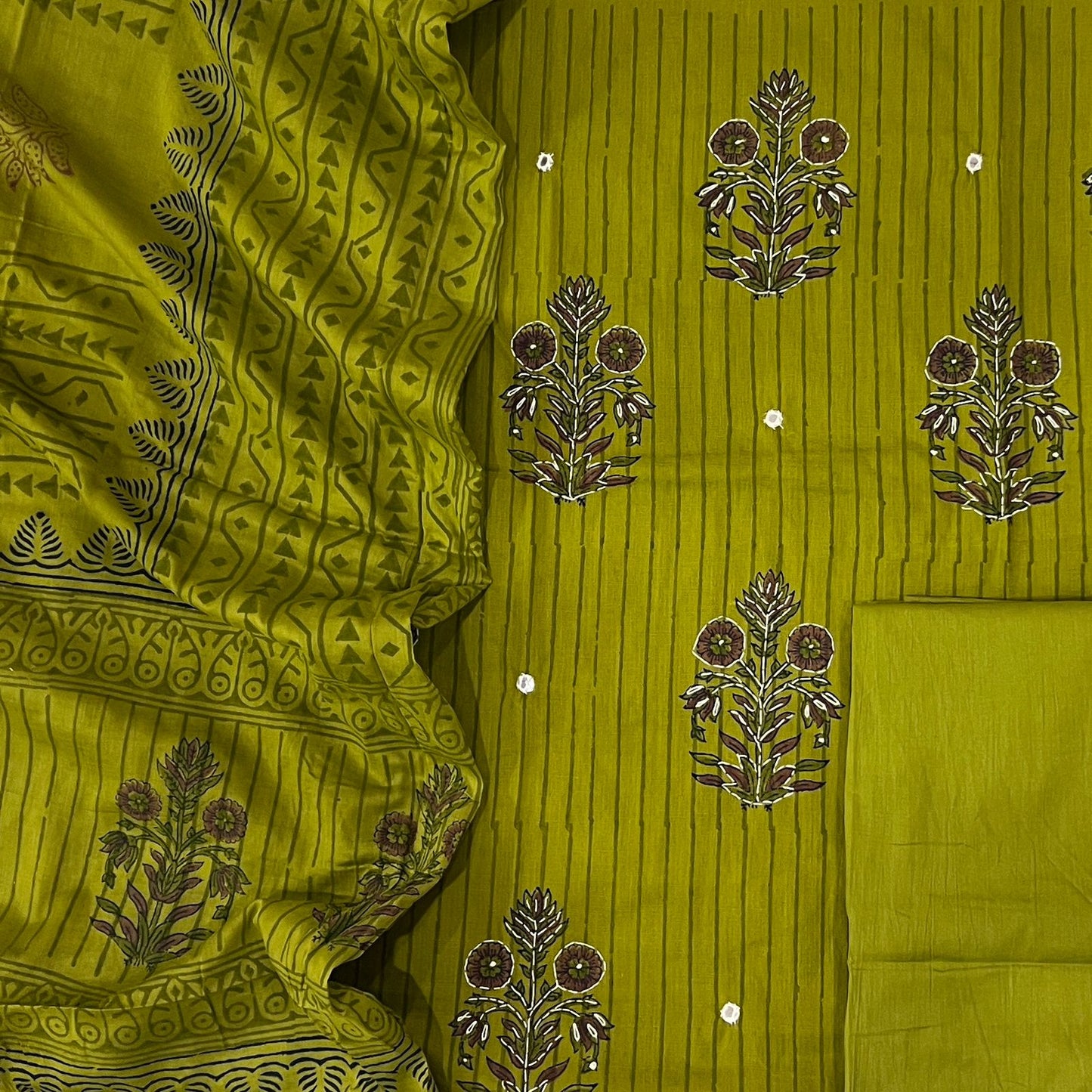 COTTON THREE PIECE SET