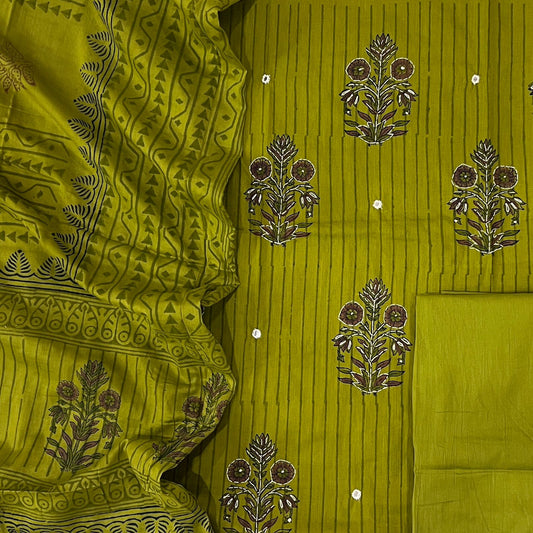 COTTON THREE PIECE SET