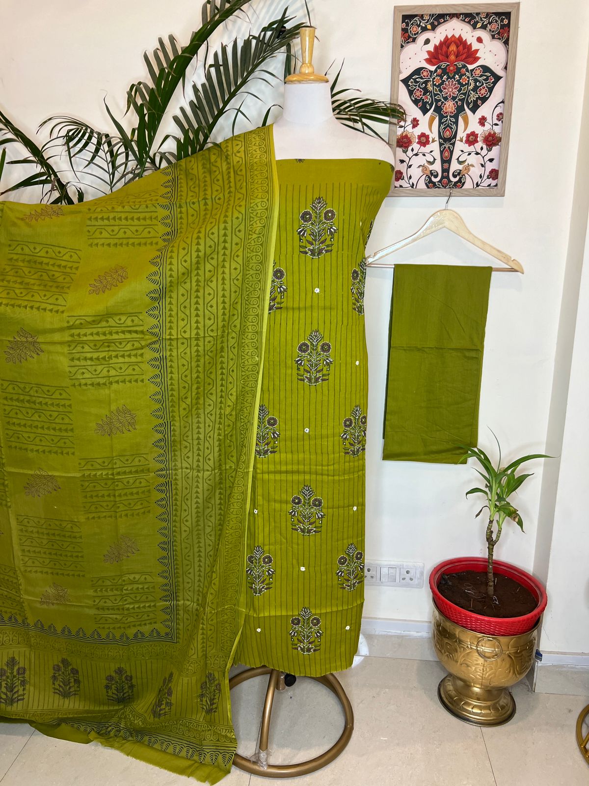 COTTON THREE PIECE SET