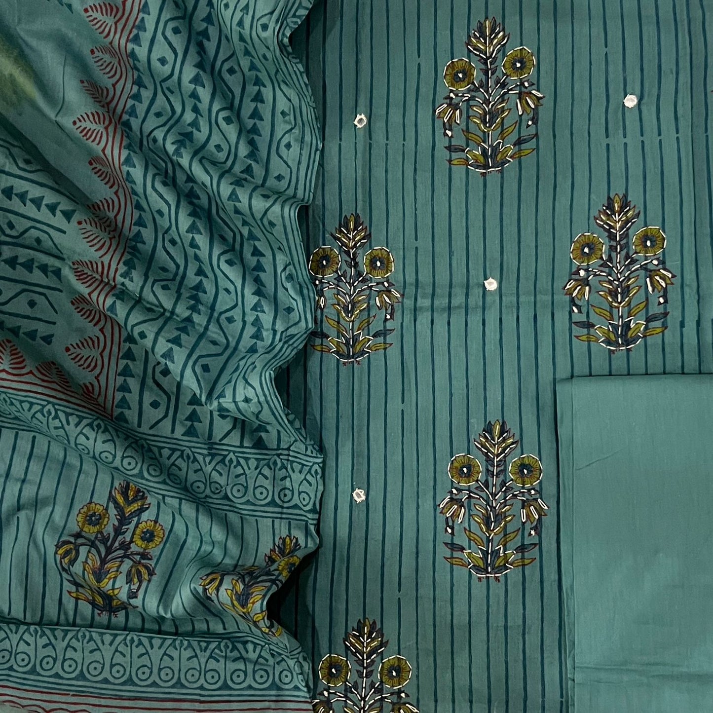 COTTON THREE PIECE SET