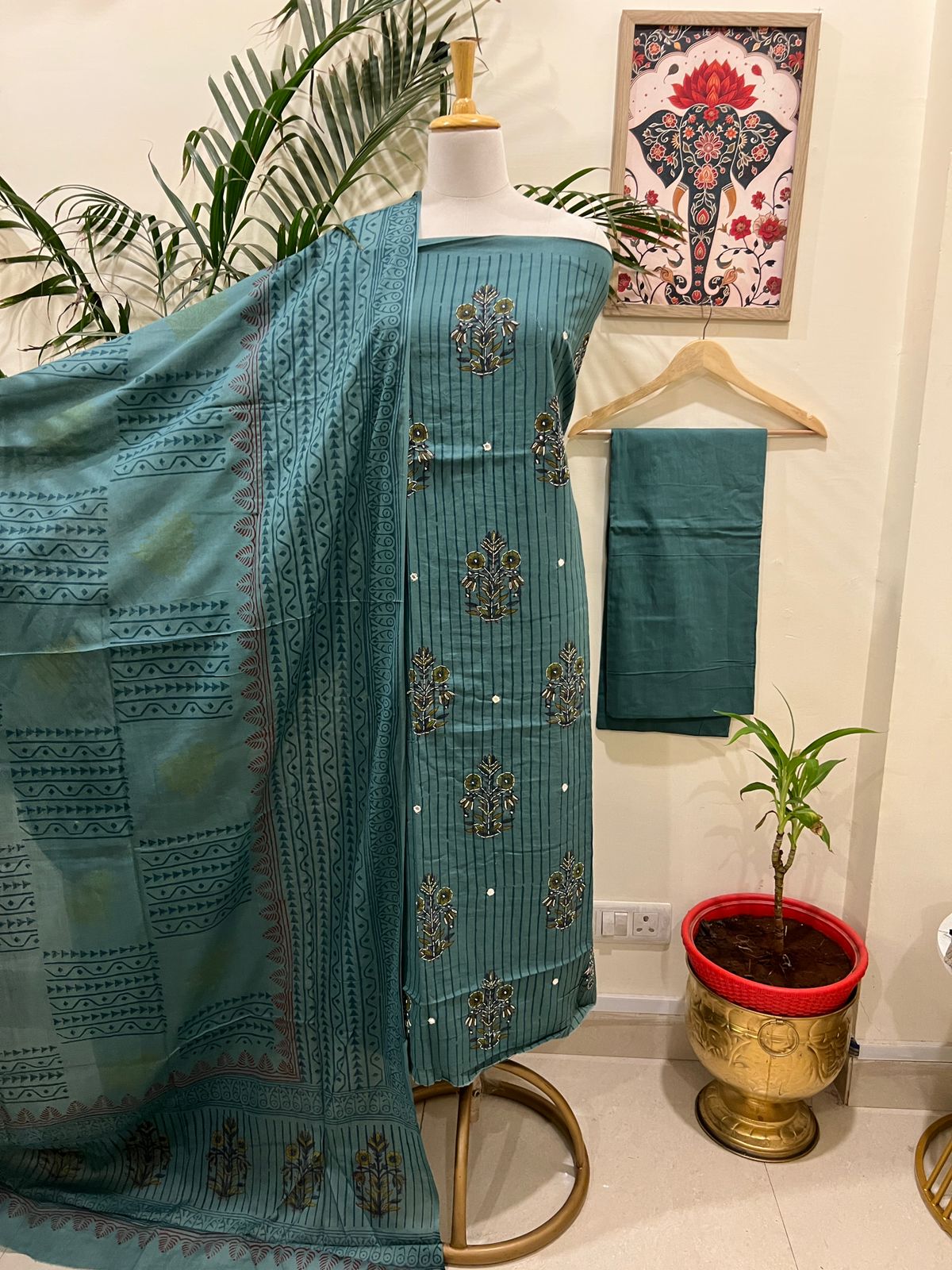 COTTON THREE PIECE SET