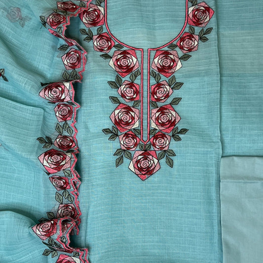 KOTA DORIYA EMBROIDERY SET