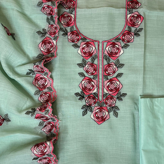 KOTA DORIYA EMBROIDERY SET