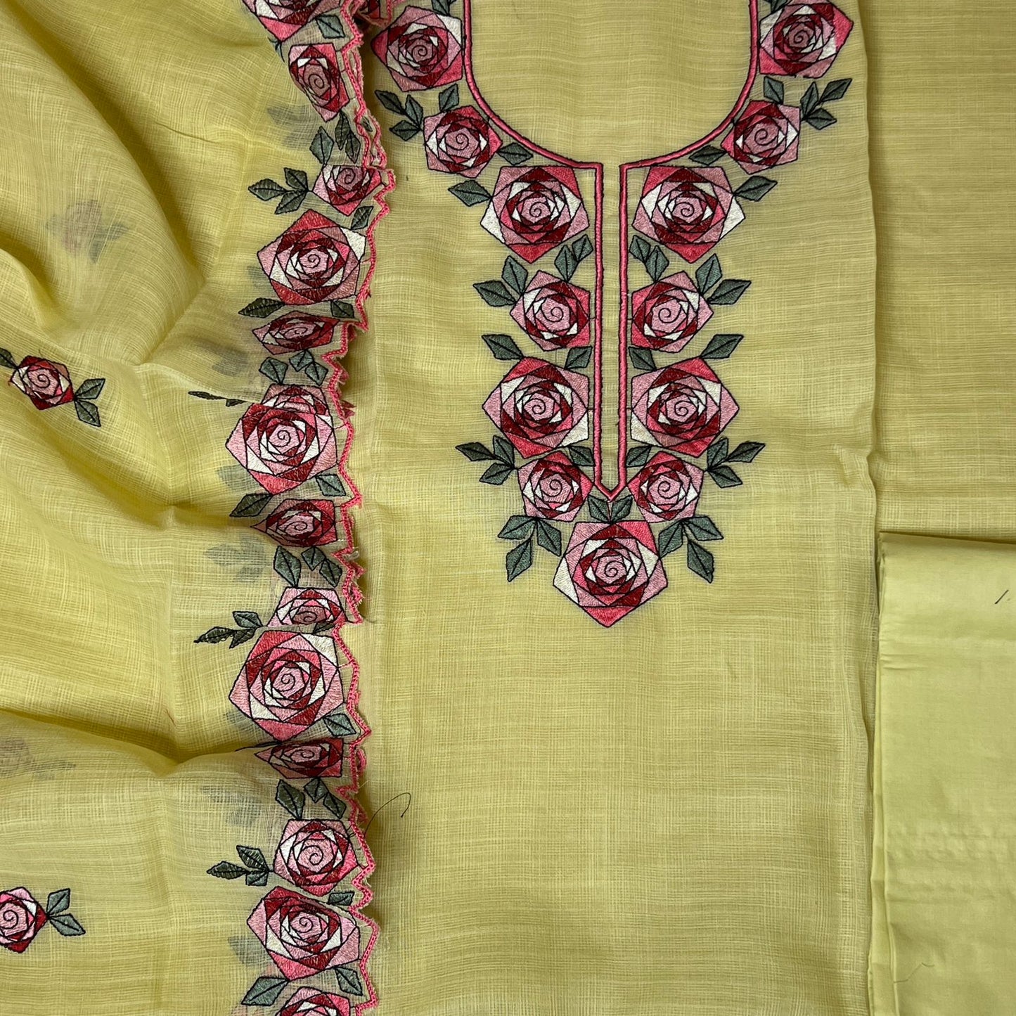 KOTA DORIYA EMBROIDERY SET