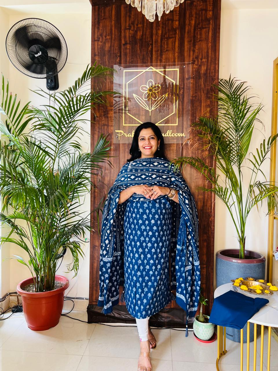 COTTON AKOLA THREE PIECE SET