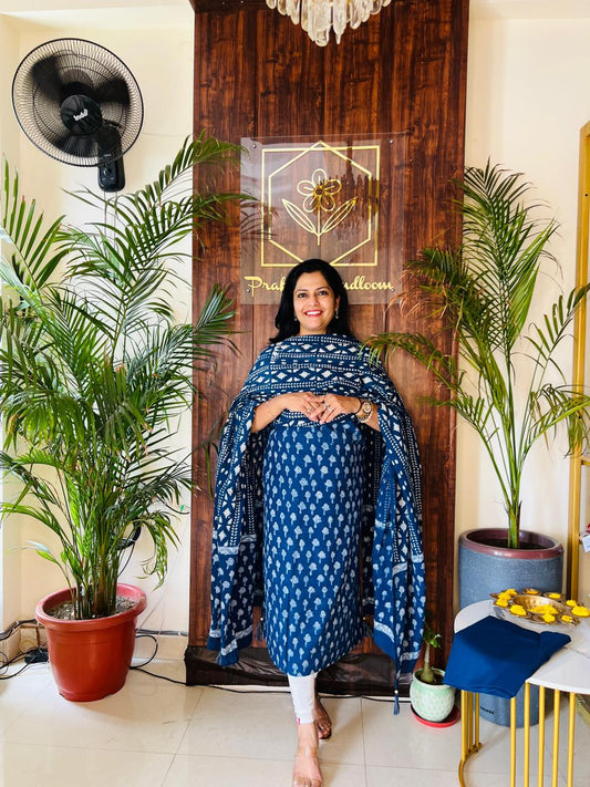 COTTON AKOLA THREE PIECE SET