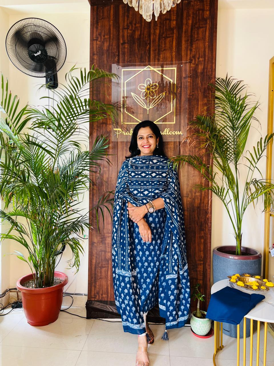 COTTON AKOLA THREE PIECE SET