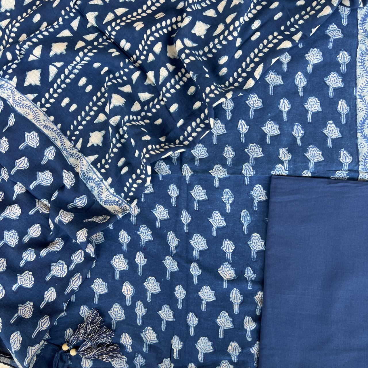 COTTON AKOLA THREE PIECE SET