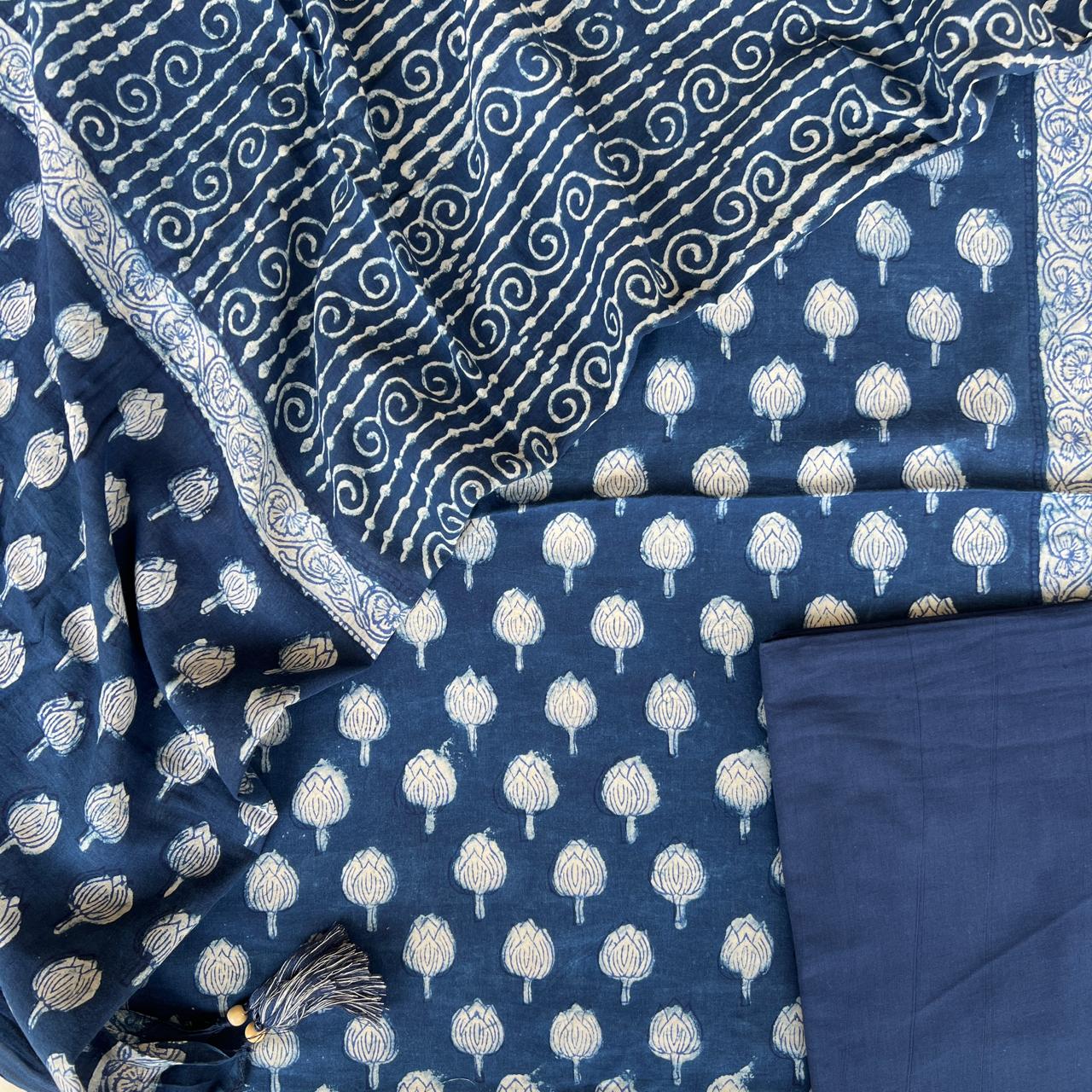 COTTON AKOLA THREE PIECE SET